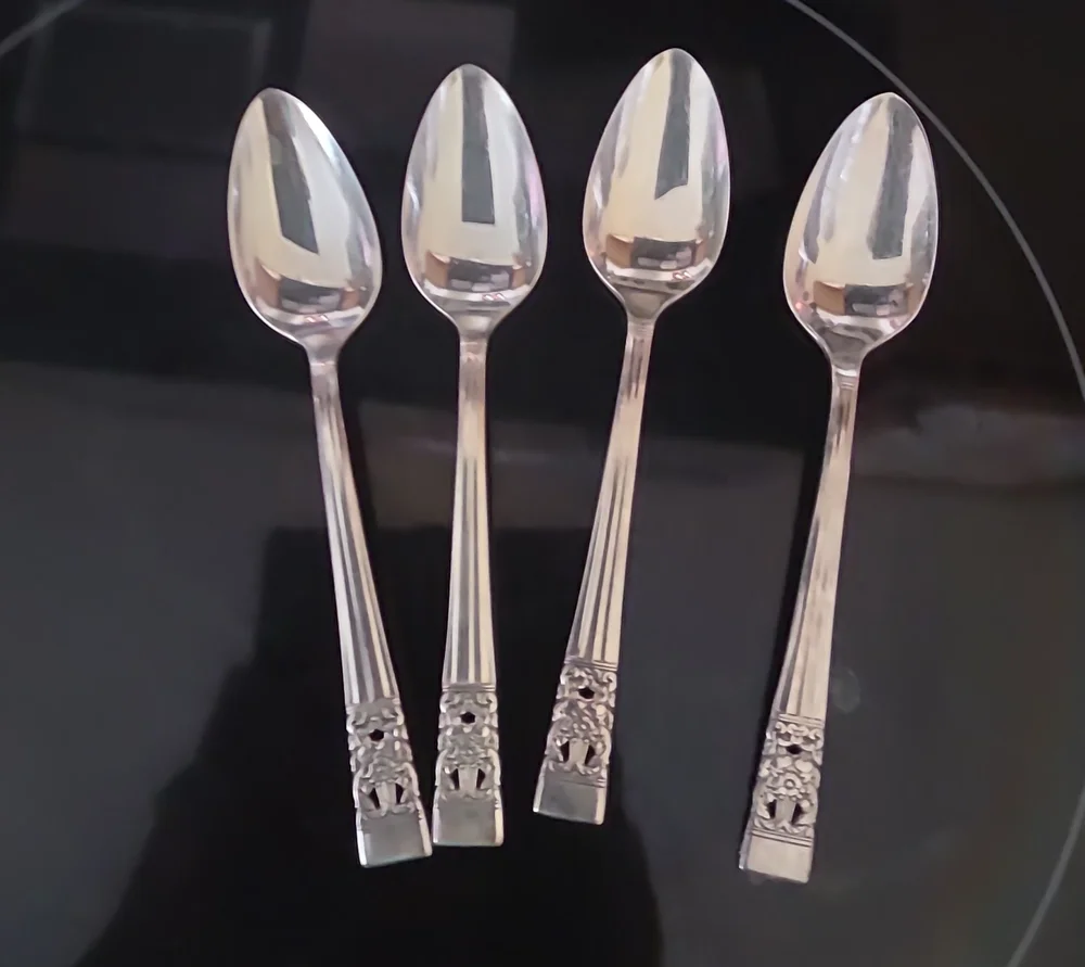 Silver PlatedTeaspoon Set -  (Set of 4)